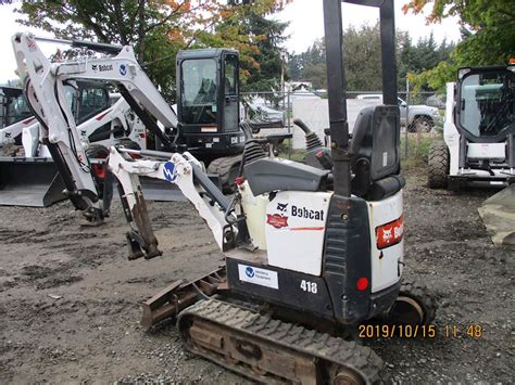 2014 bobcat 418 mini excavator|bobcat 418aa mini price.